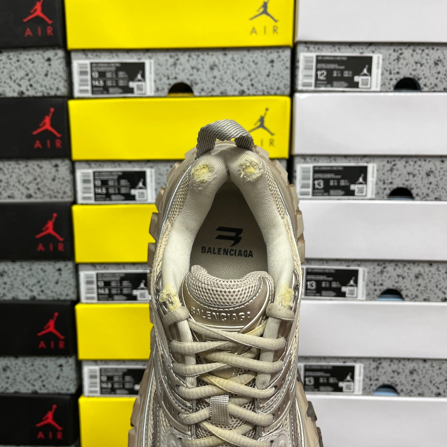 Defender Rubber Platform Beige Destroy