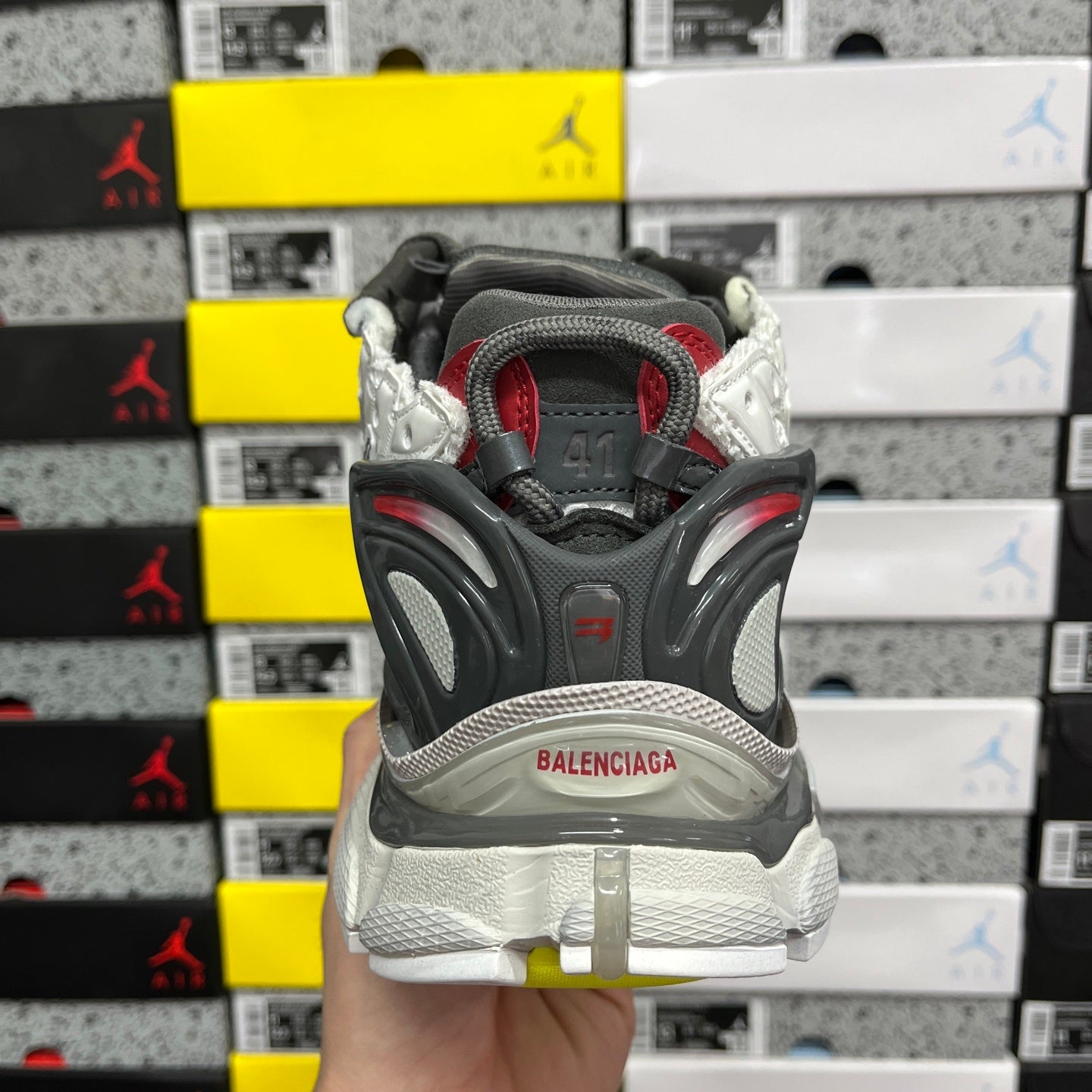 BLG Runner 7.0 White/Grey/Yellow/Red