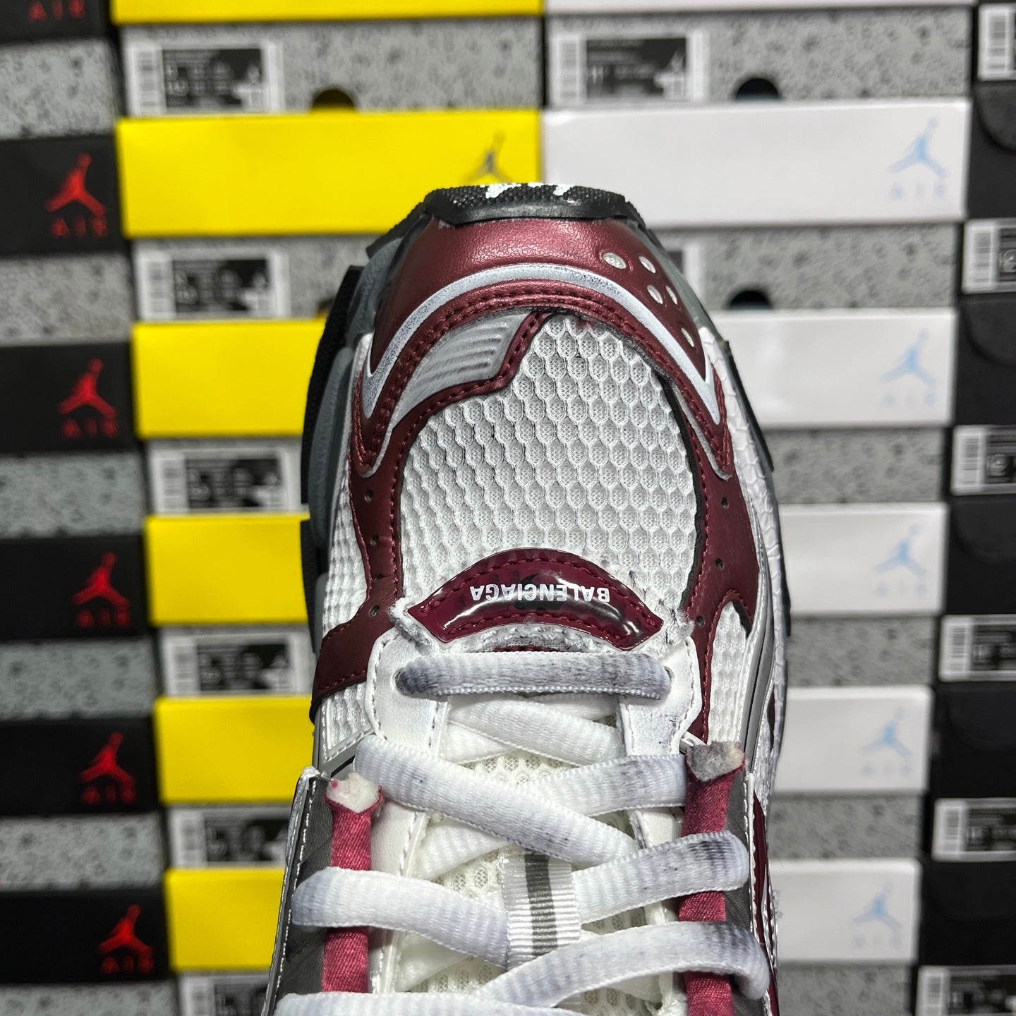 BLG Runner 7.0 White/Begundy/Grey
