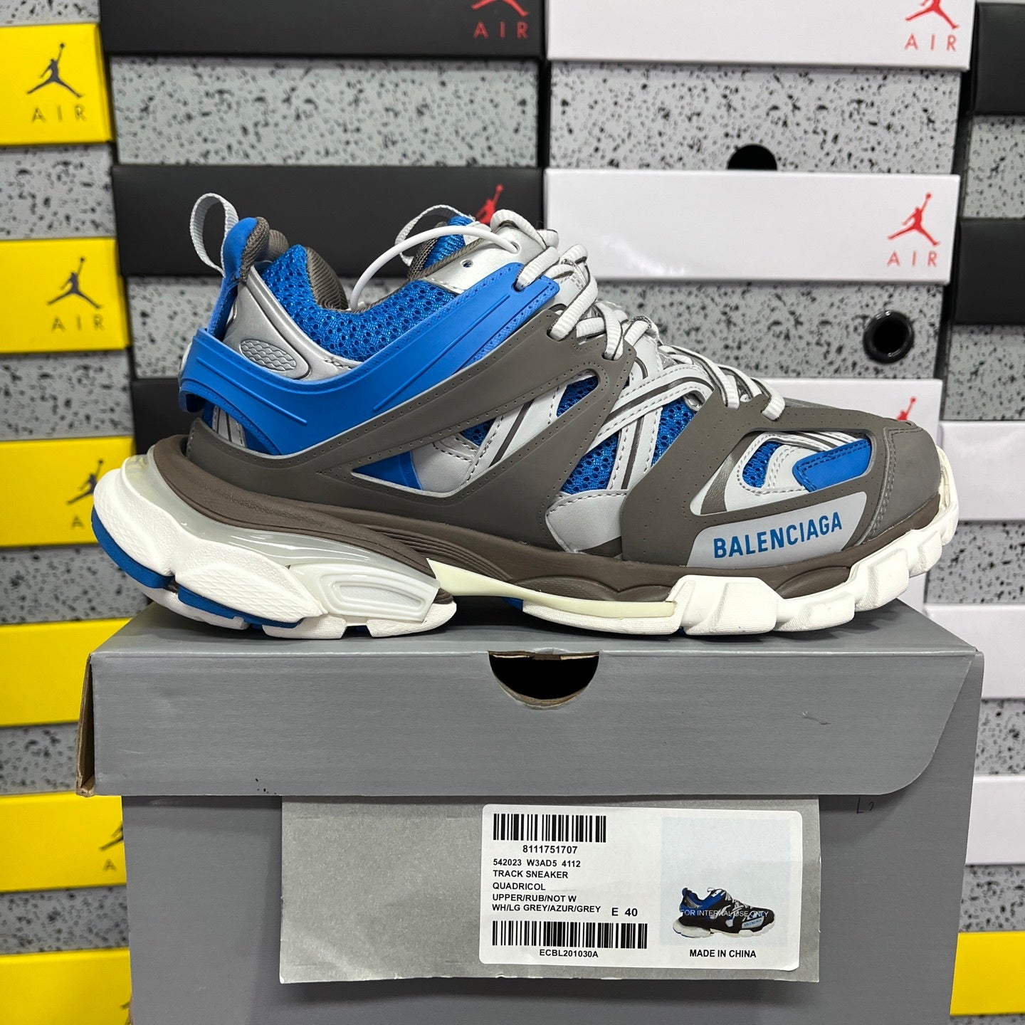 BLG Track Brown & Blue