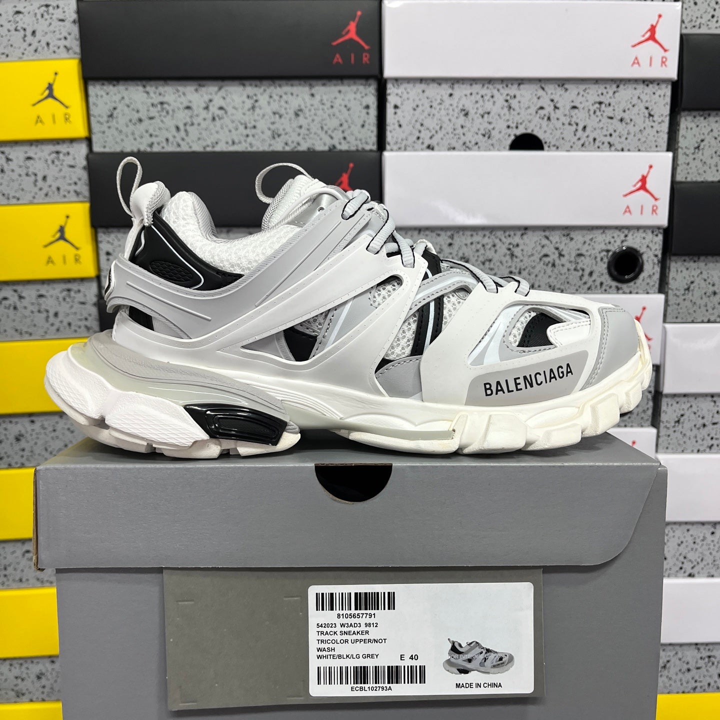 BLG Track Metallic Silver