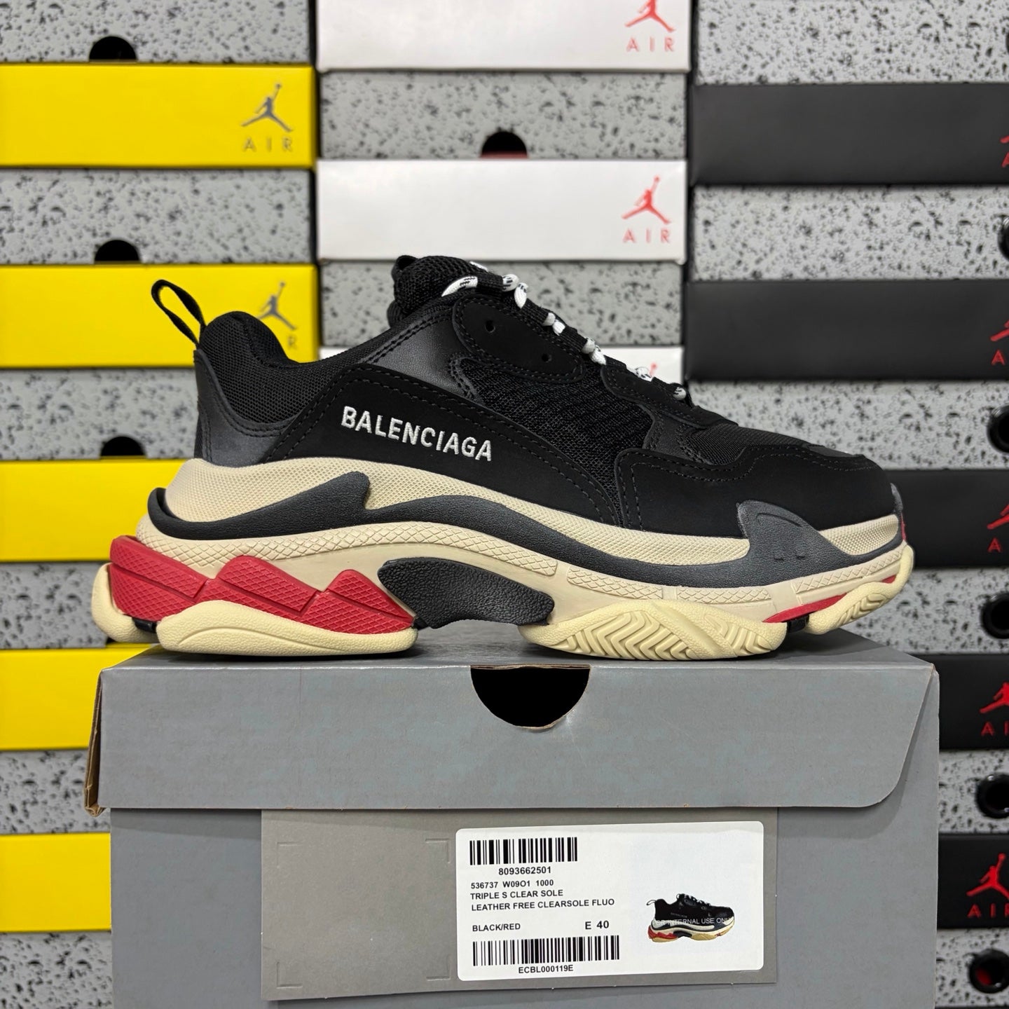 BLG Triple S Black/Red