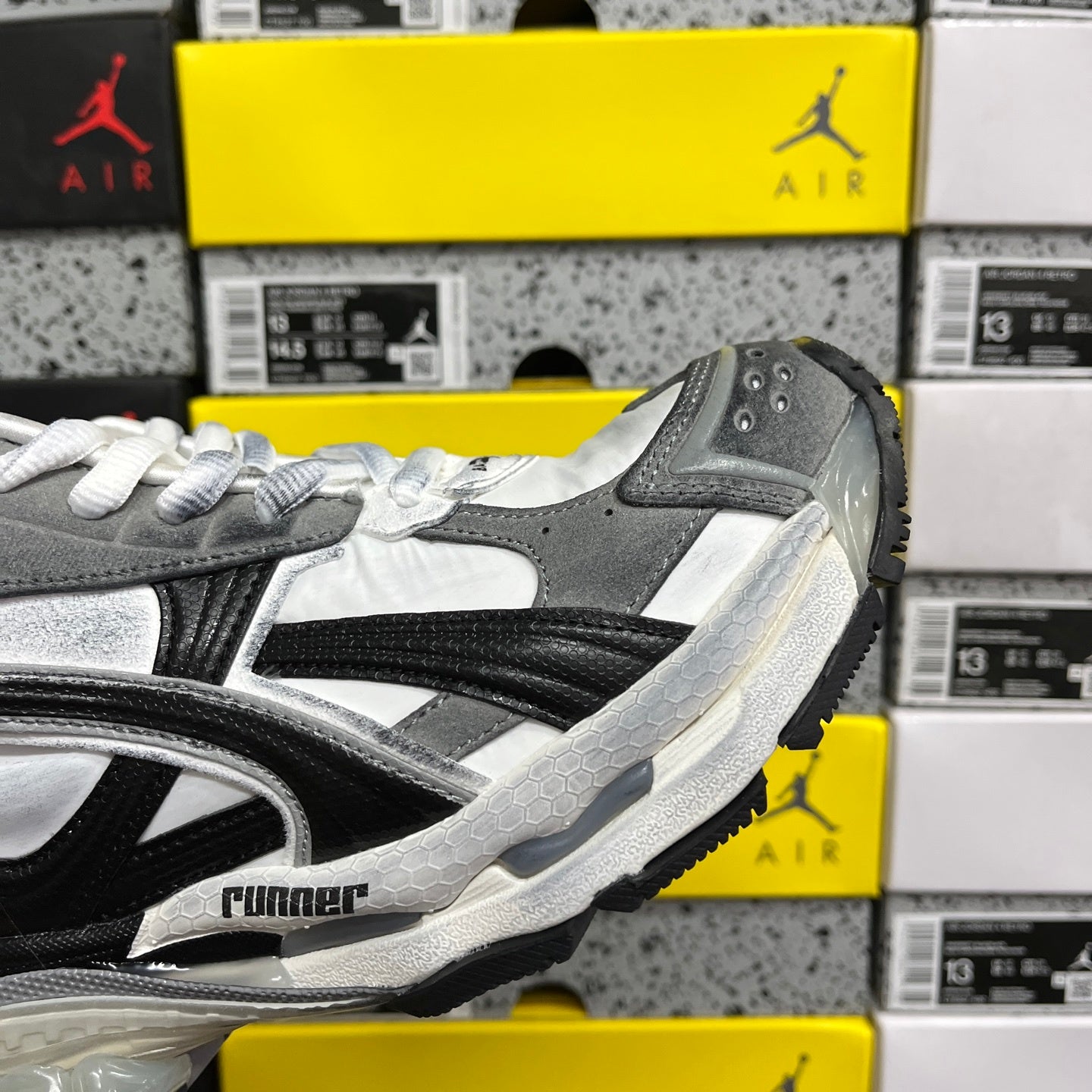 BLG Runner White/Grey/Black