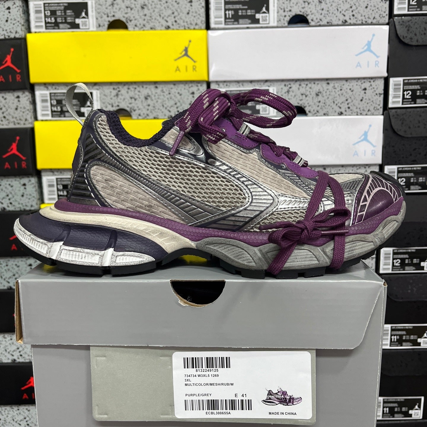 BLG 3XL Purple/Grey