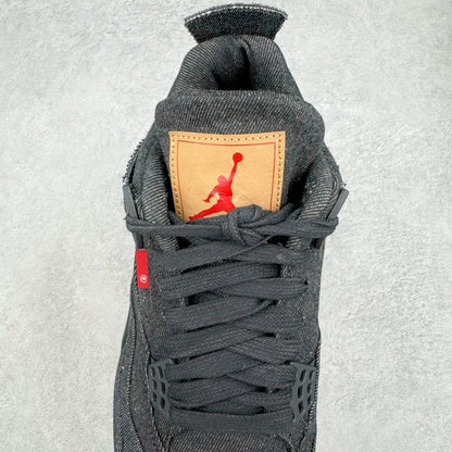 AJ4 Black Levis