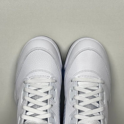 AJ5 White Metallic