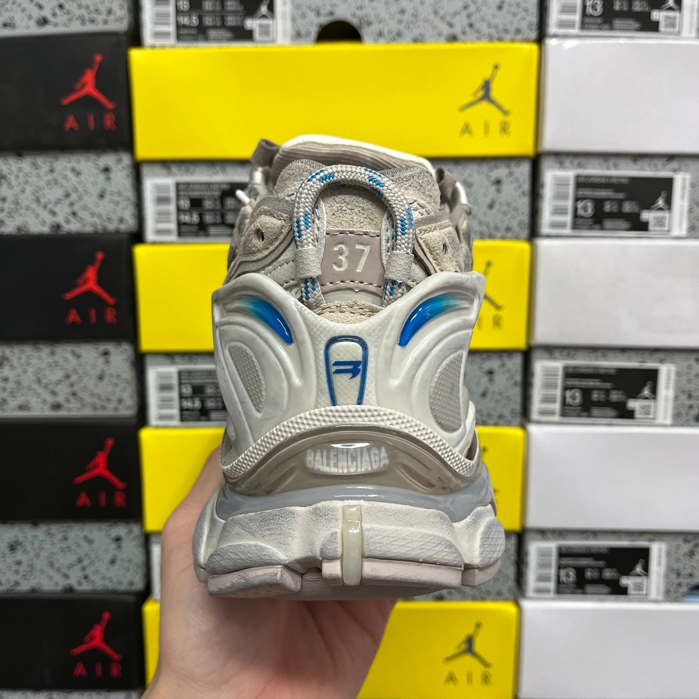 BLG Runner Beige/Blue