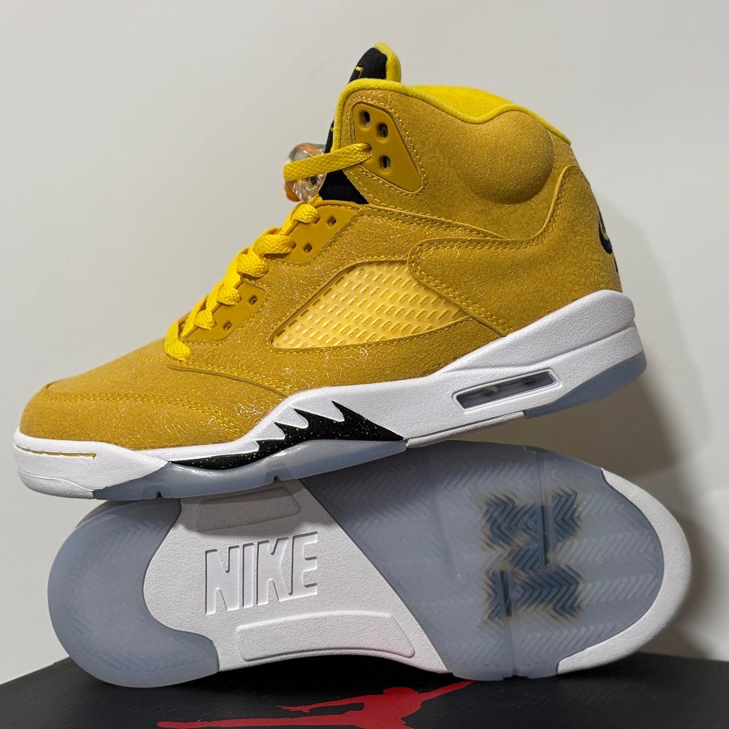 AJ 5 Retro PE Maize Yellow