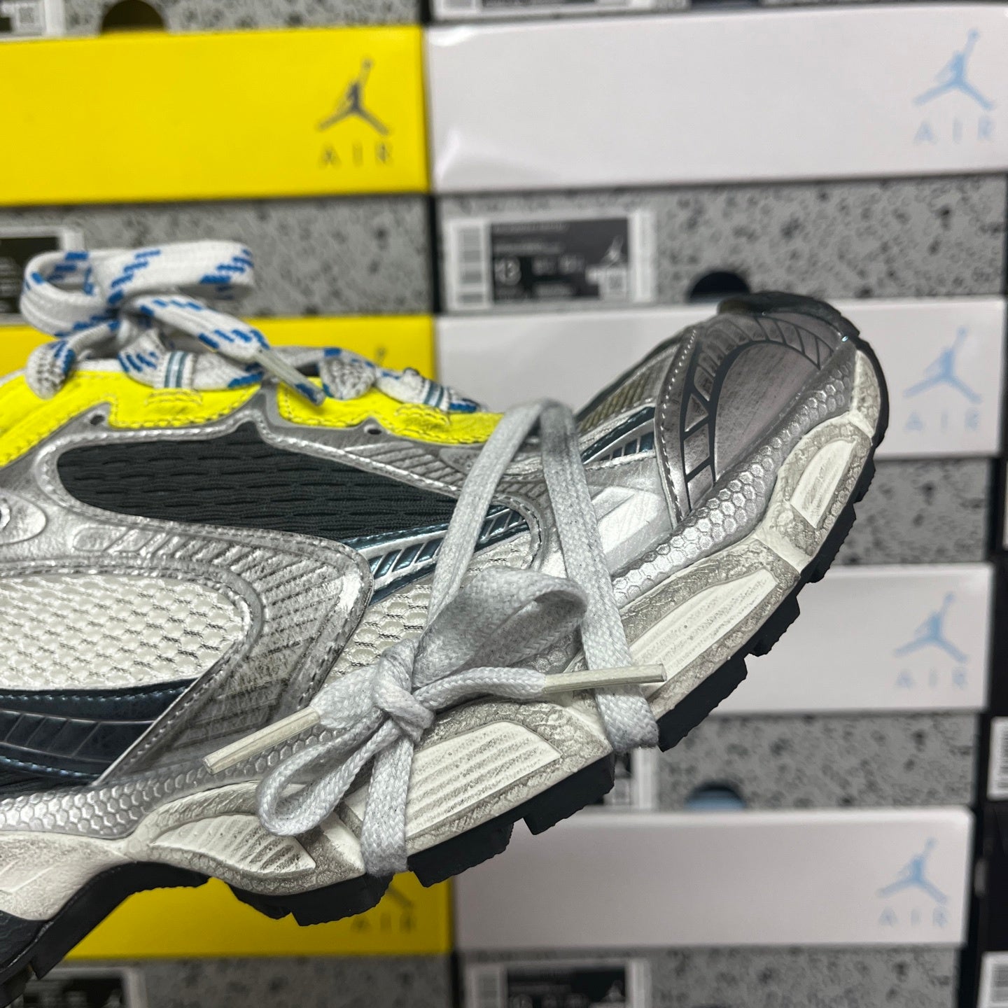 BLG 3XL White/Blue/Yellow
