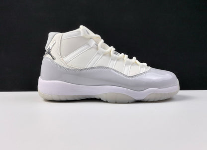 AJ11 High White and Grey