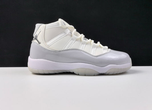 AJ11 High White and Grey