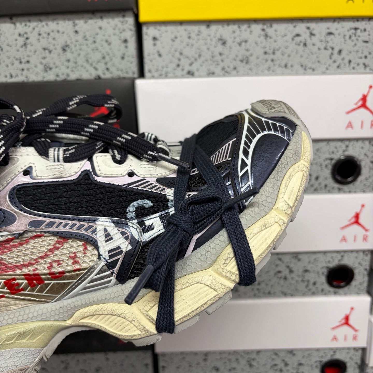 BLG 3XL Eggshell/Red/Navy