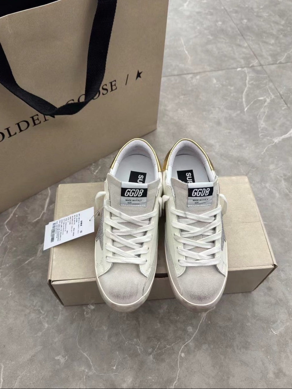 GDGS Superstar Golden Era Grey White Fog