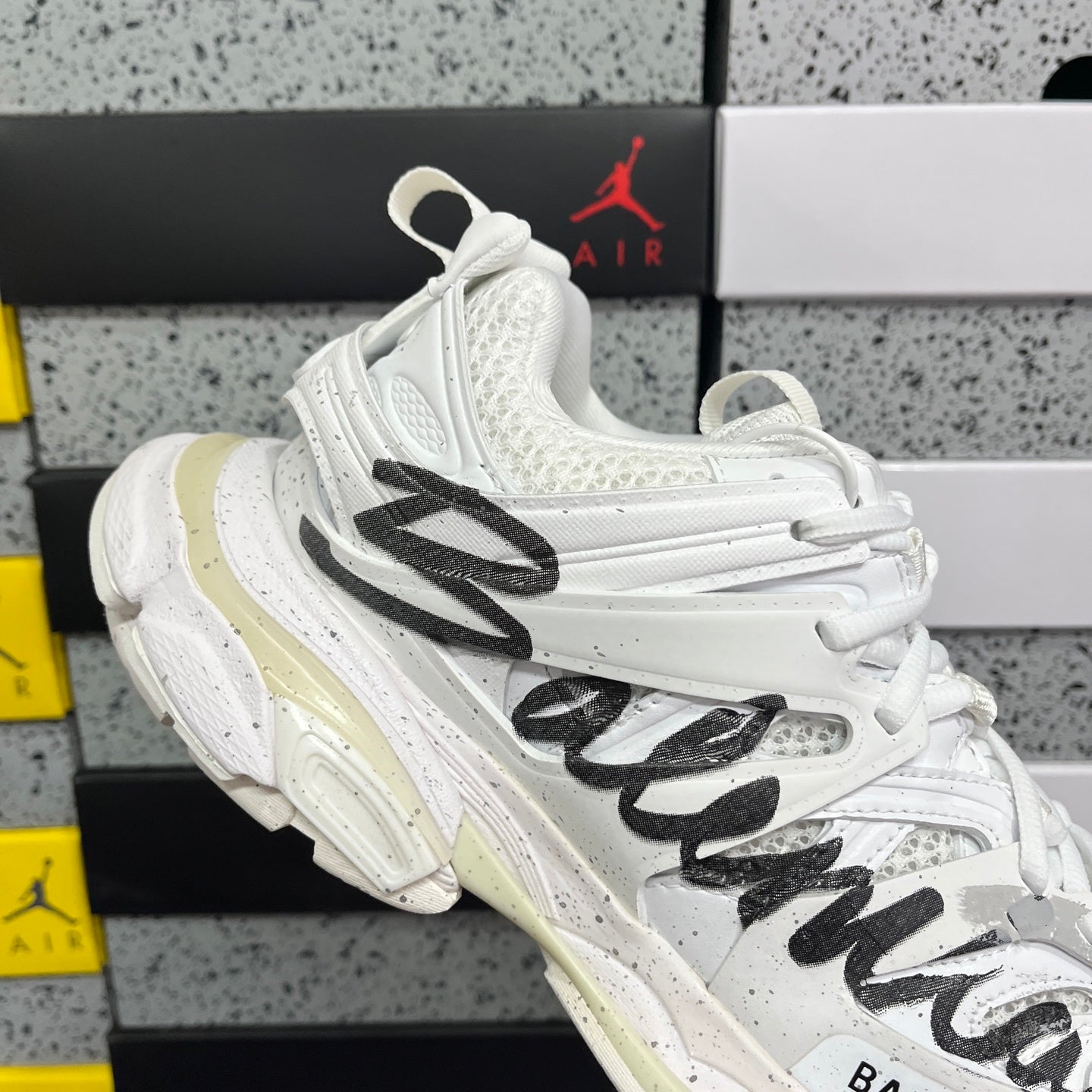 BLG Track Signature - White