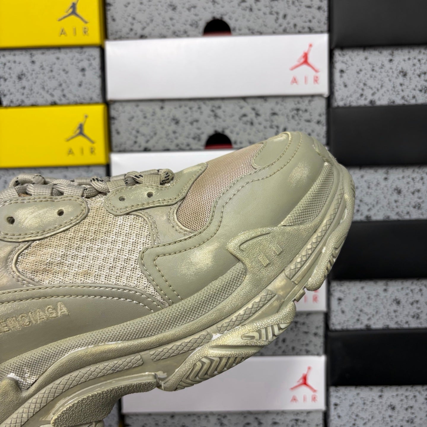 BLG Triple S Light Beige