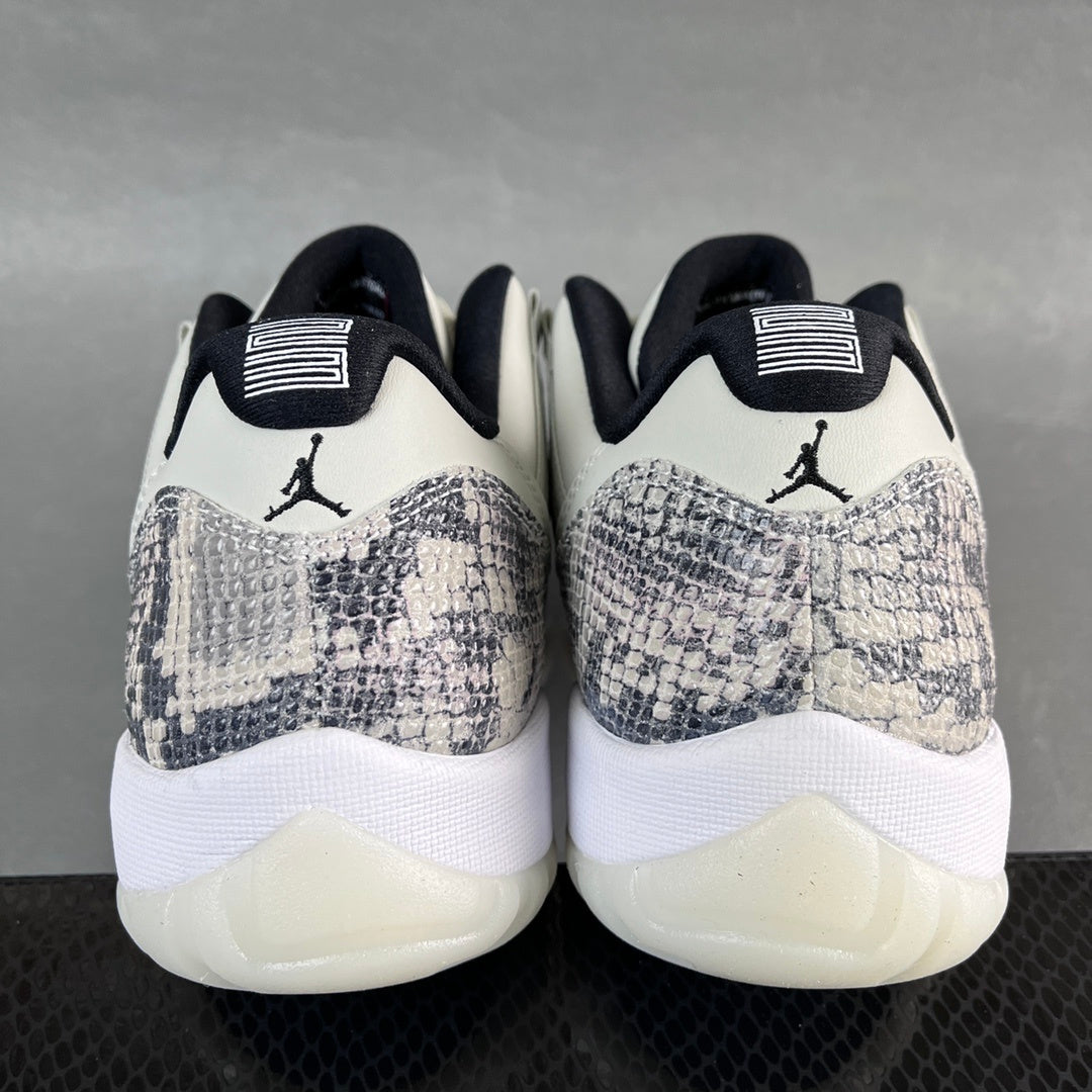 AJ11 Retro Low Light Bone Snakeskin