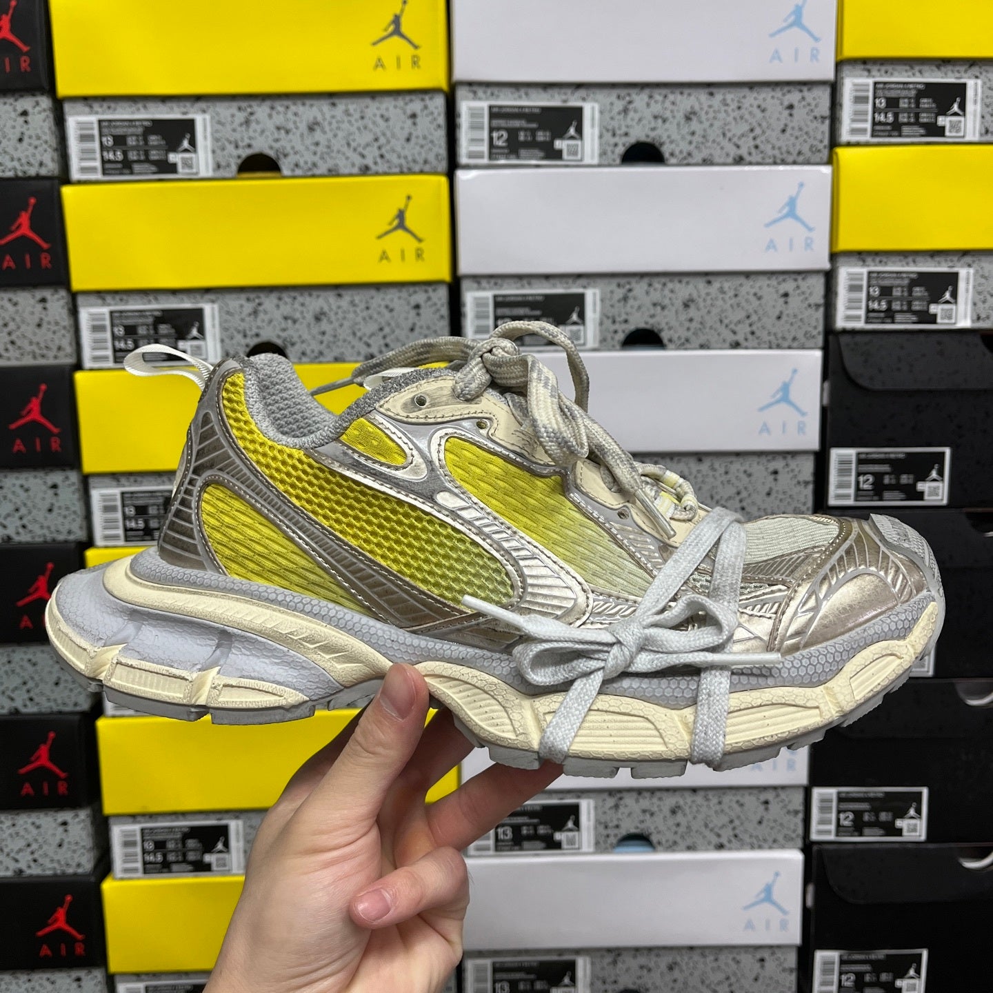 BLG 3XL Yellow/White/Grey
