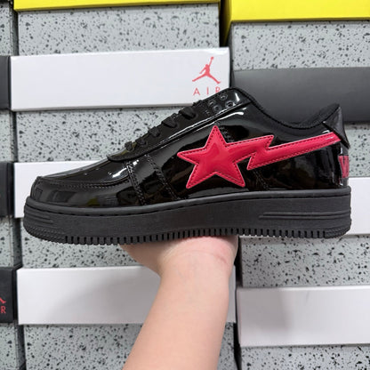 Bape STA Low Shark Face Black