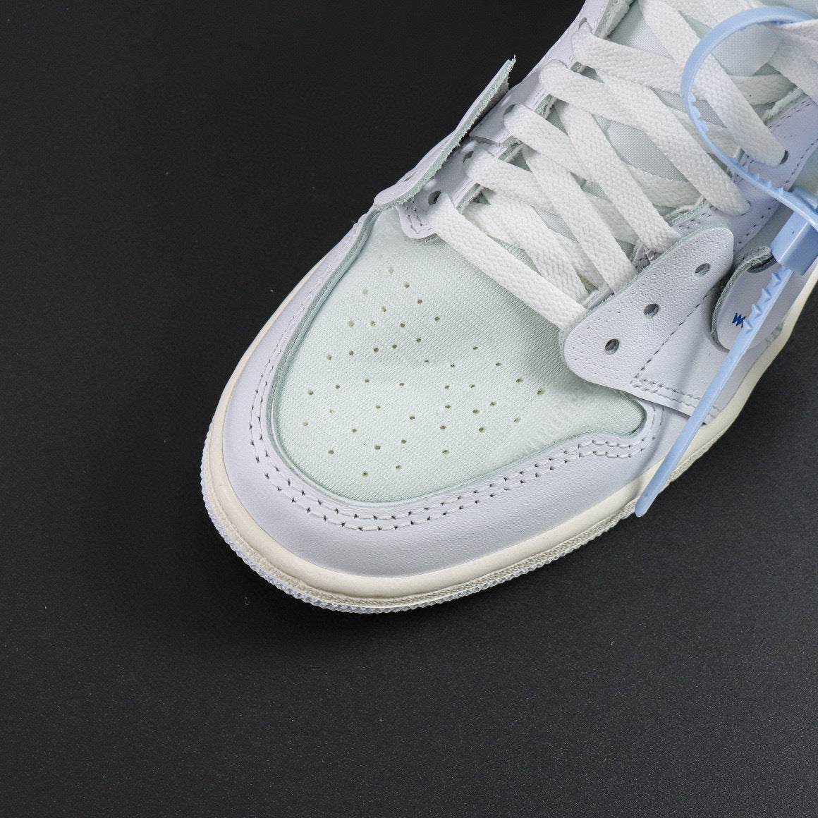 AJ1 High x Of-W White