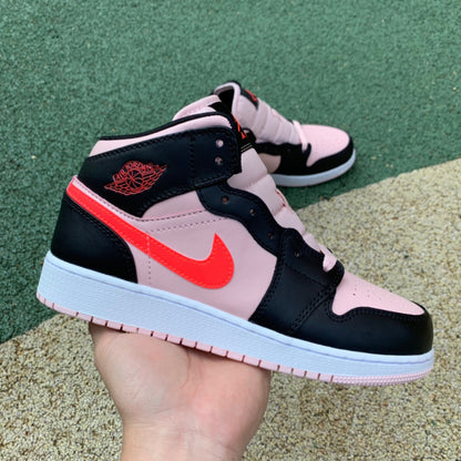 AJ1 MID Crimson