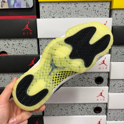 AJ11 Retro Black Barely Volt Dark Raisin
