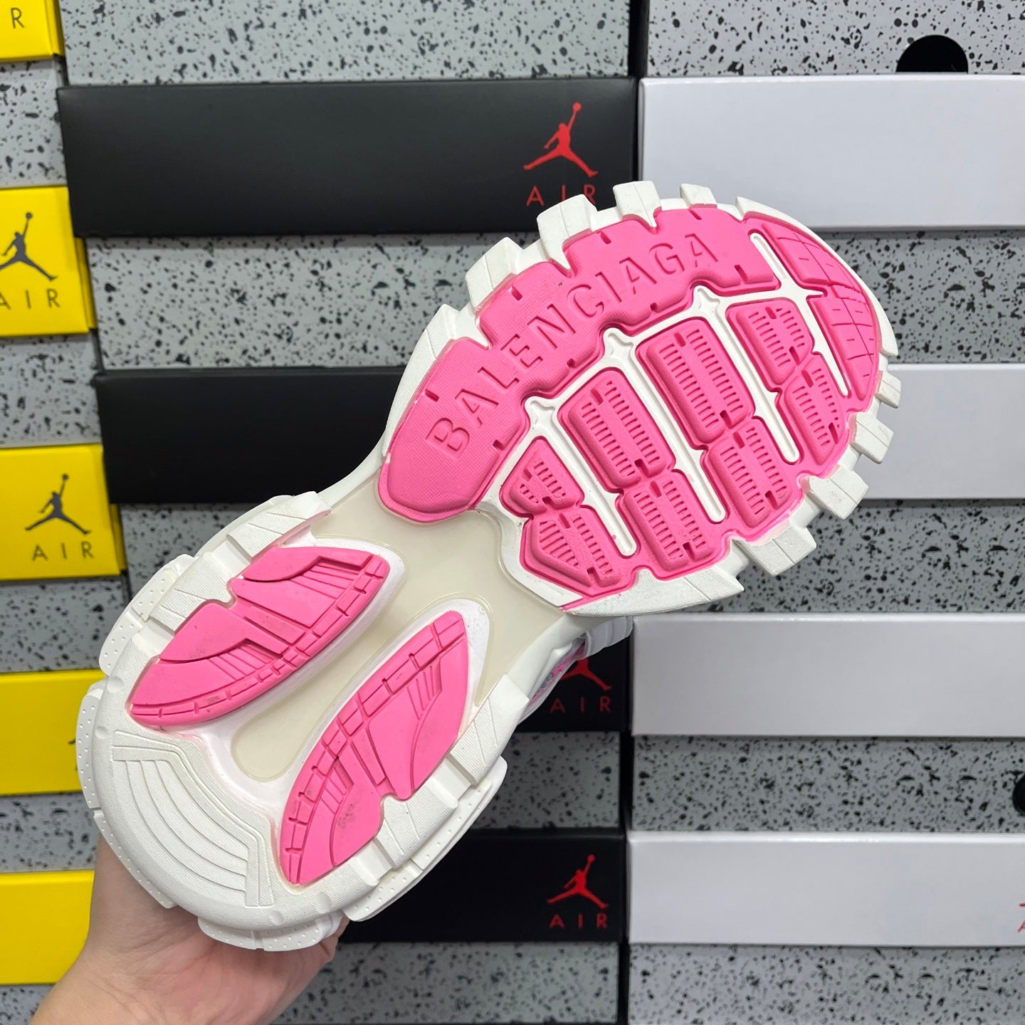 BLG Track x AD White Pink