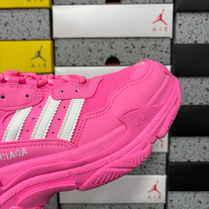 BLG Triple S x Adidas White/Pink
