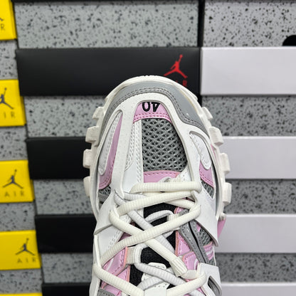 BLG Track White Grey Pink