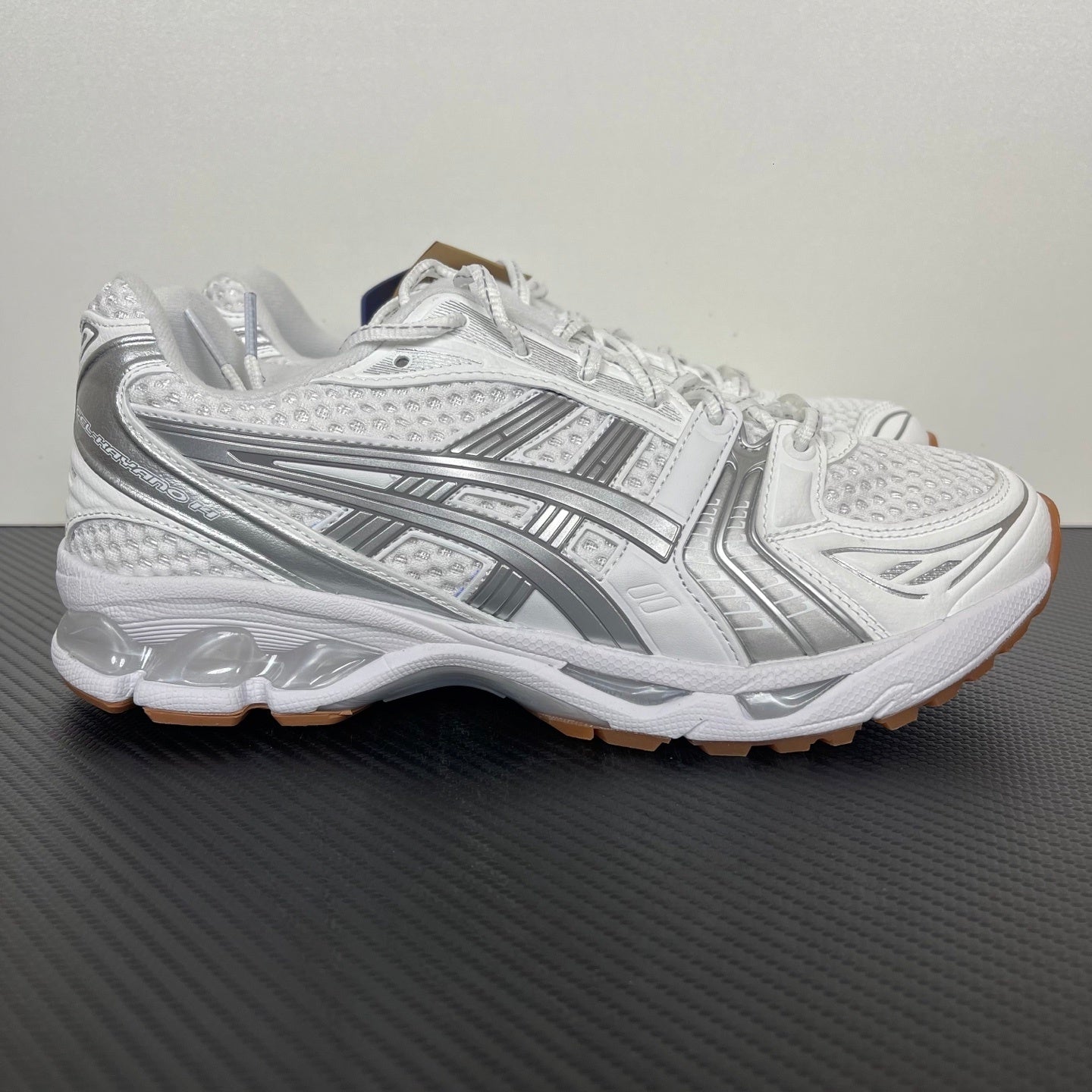 Kayano 14 White / Silver / Gum