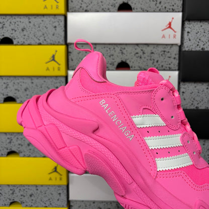 BLG Triple S x Adidas White/Pink