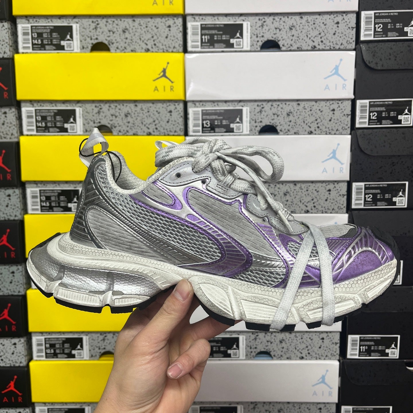 BLG 3XL Grey/Purple