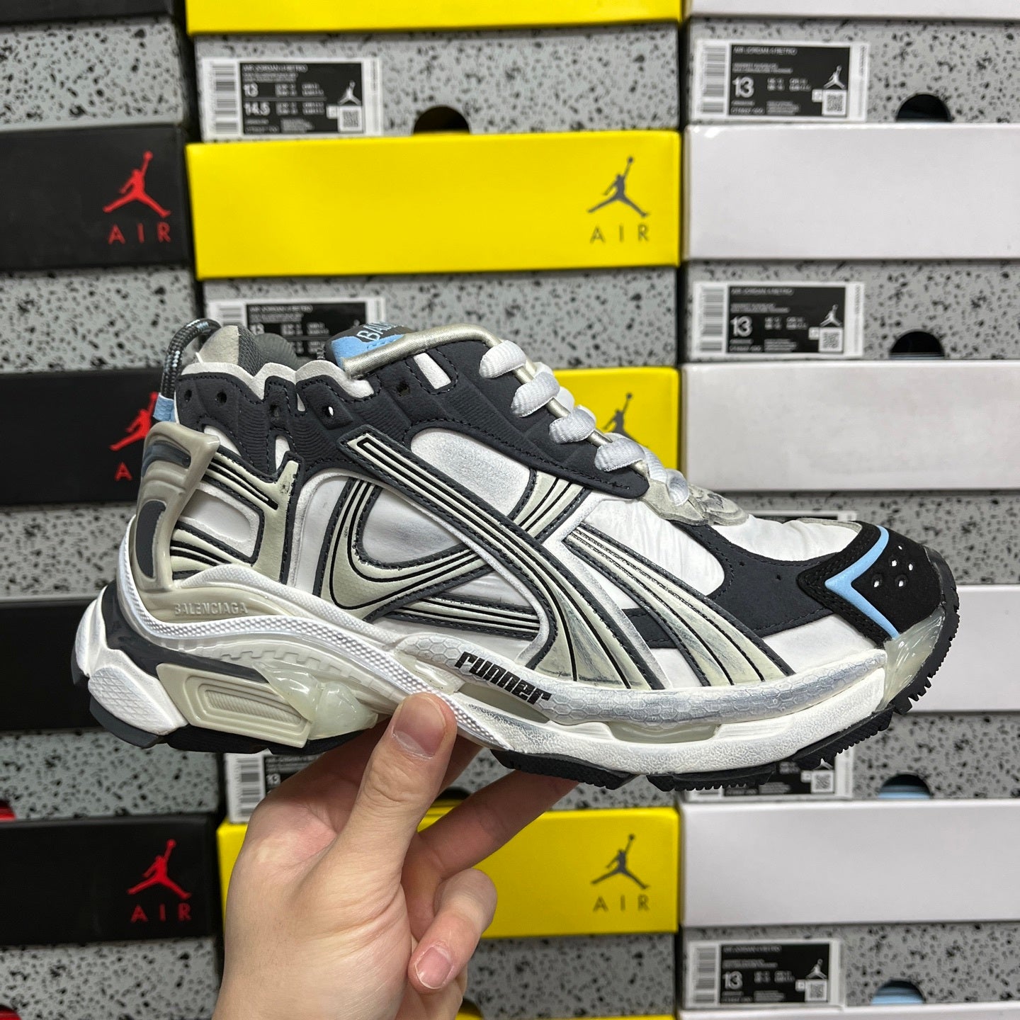 BLG Runner Grey/Black/White
