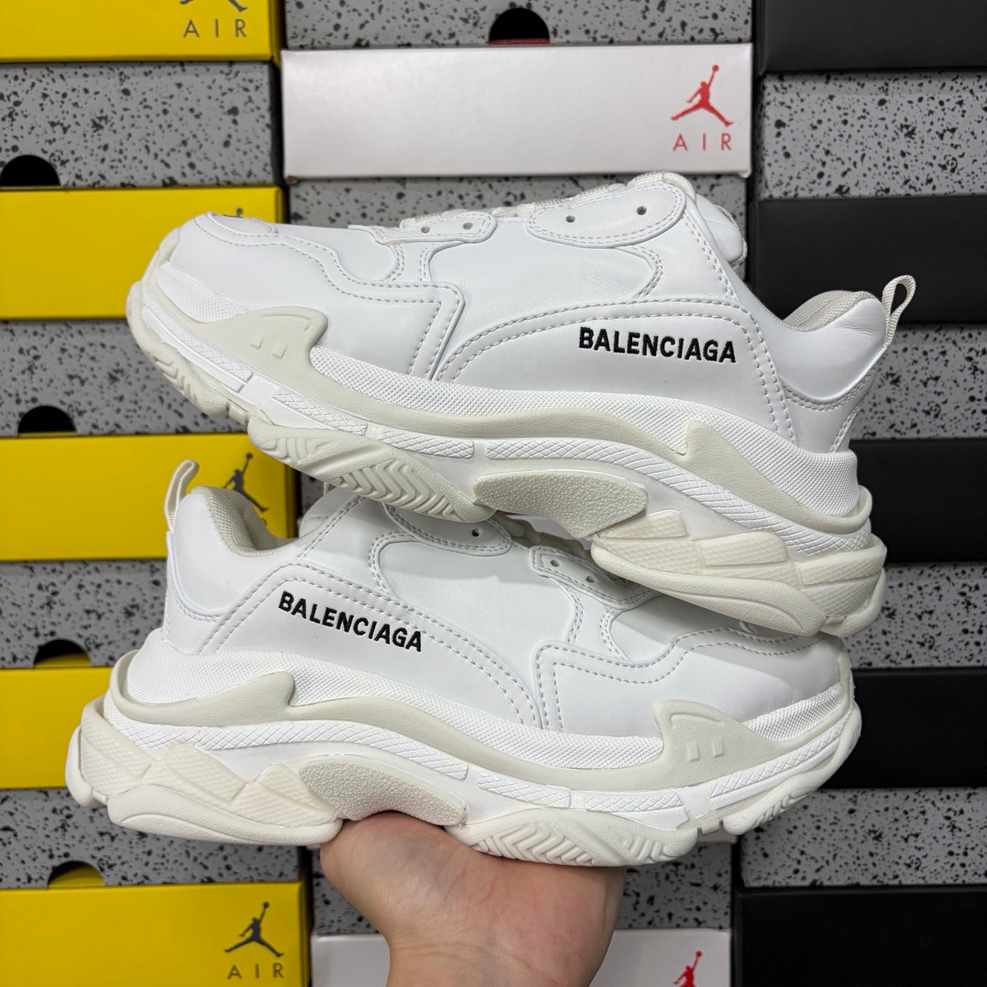 BLG Triple S White