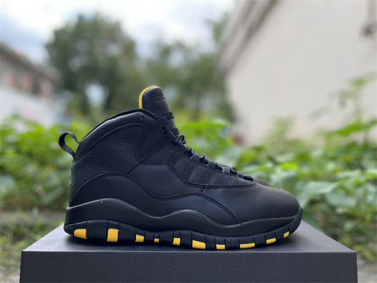 AJ10 Black and Yellow