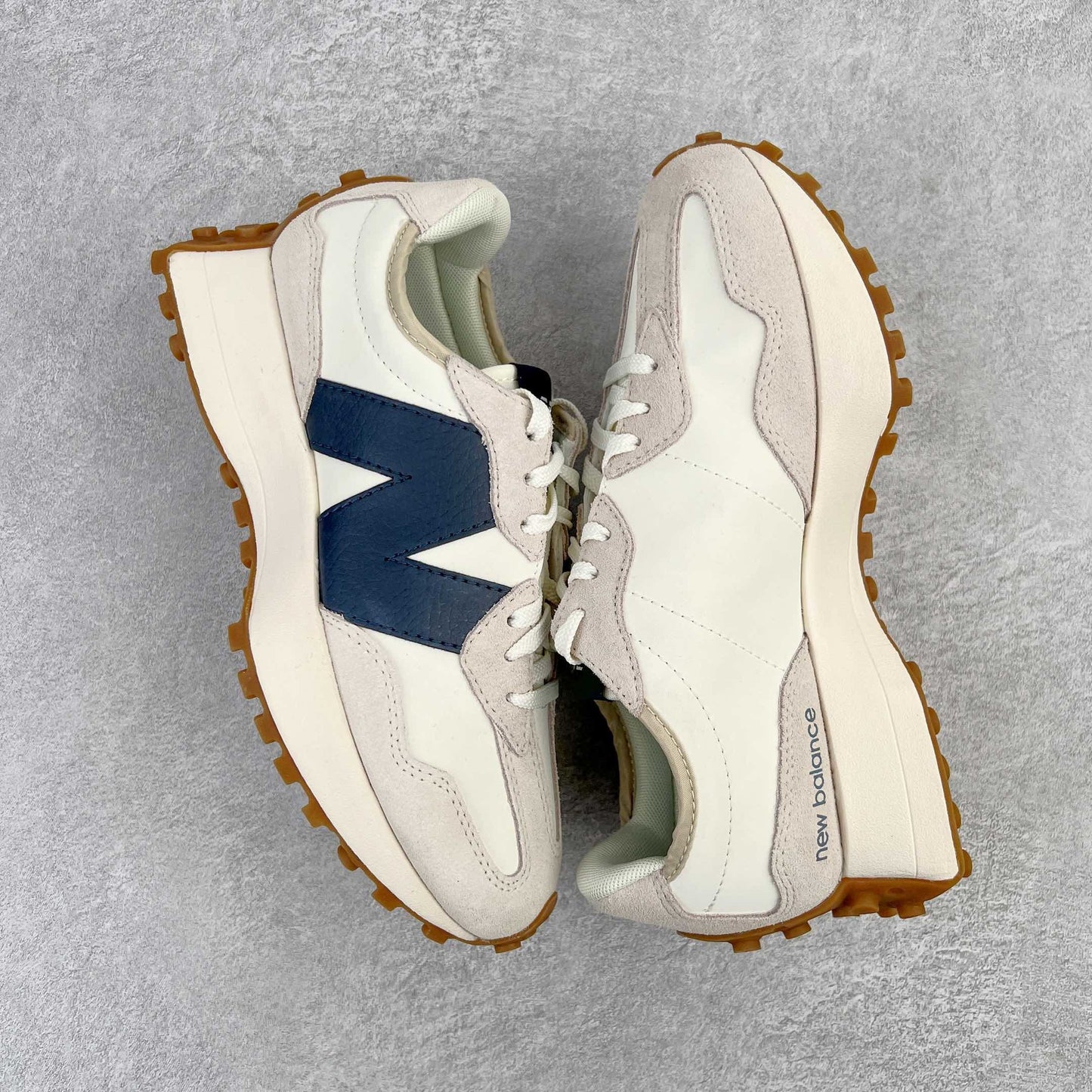 327 White and Blue Navy