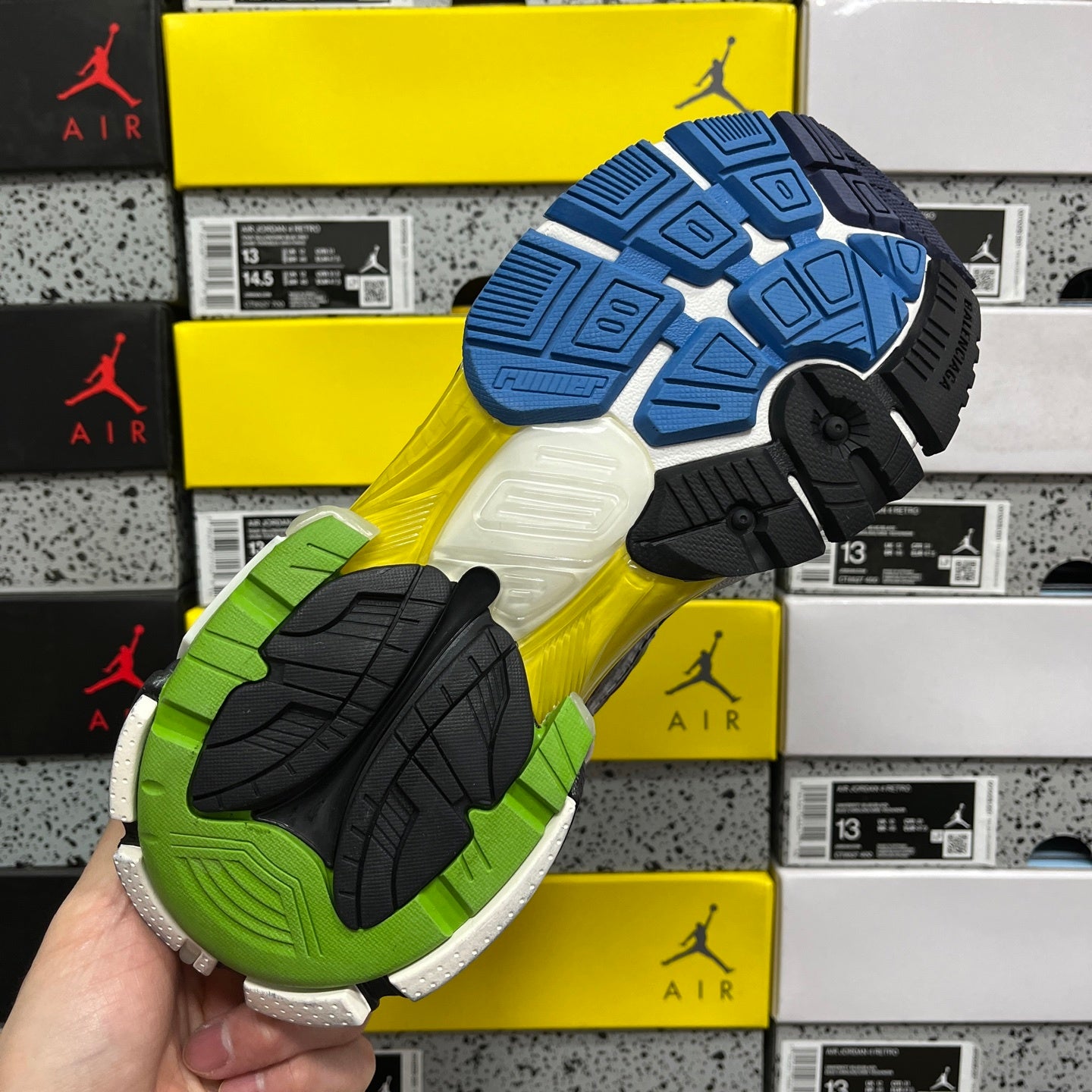BLG Runner Grey/Yellow/Orange