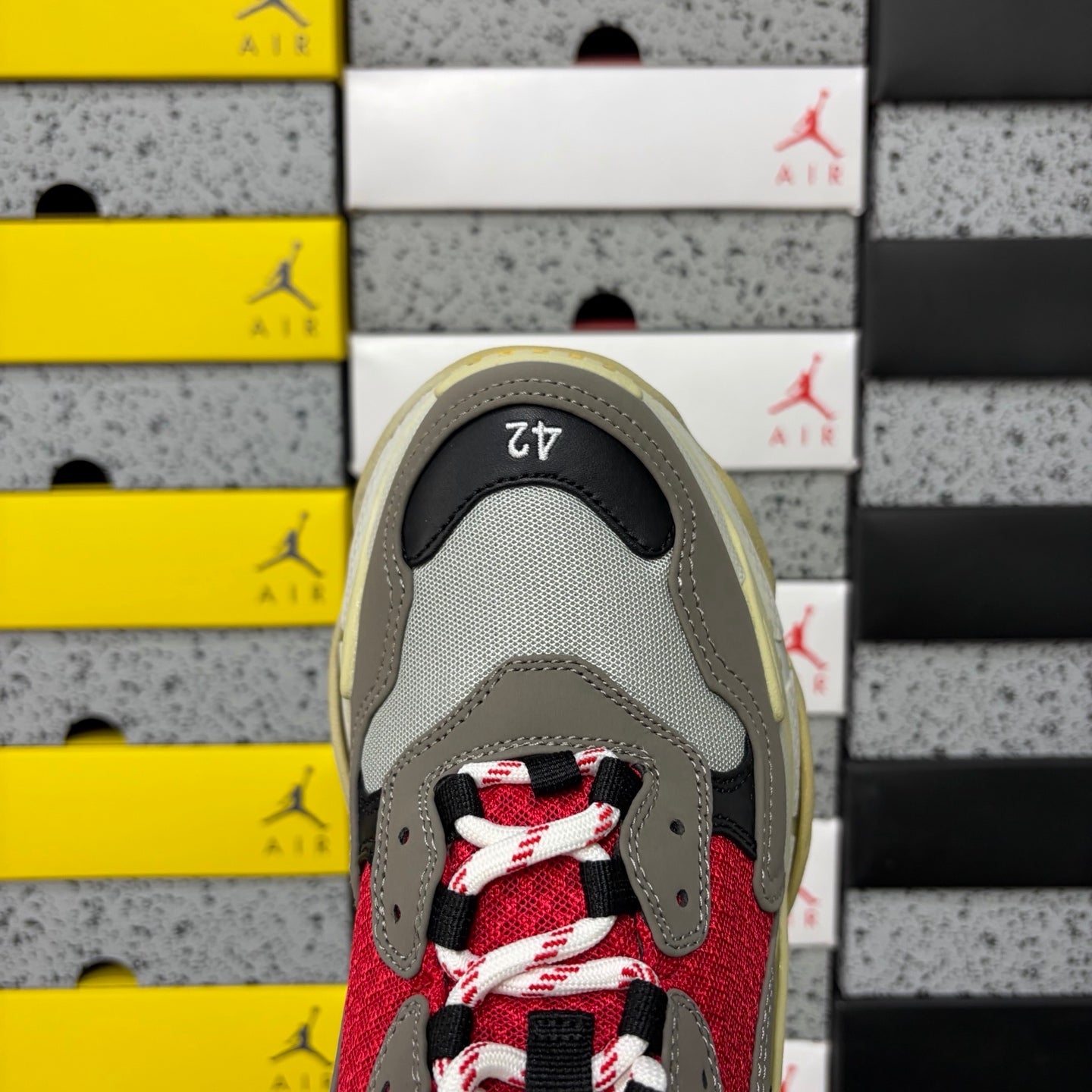 BLG Triple S Mule White/Black/Brown/Red/Yellow