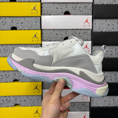 BLG Triple S White/Grey/Pink/Blue