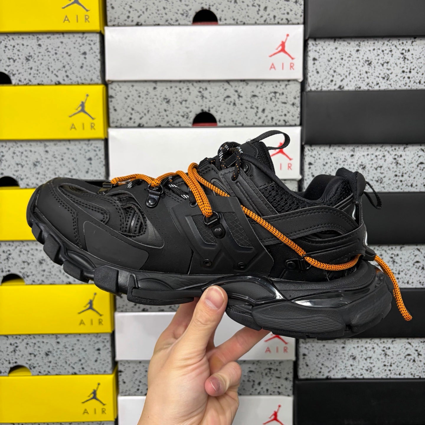 BLG Track Trail Laces Black