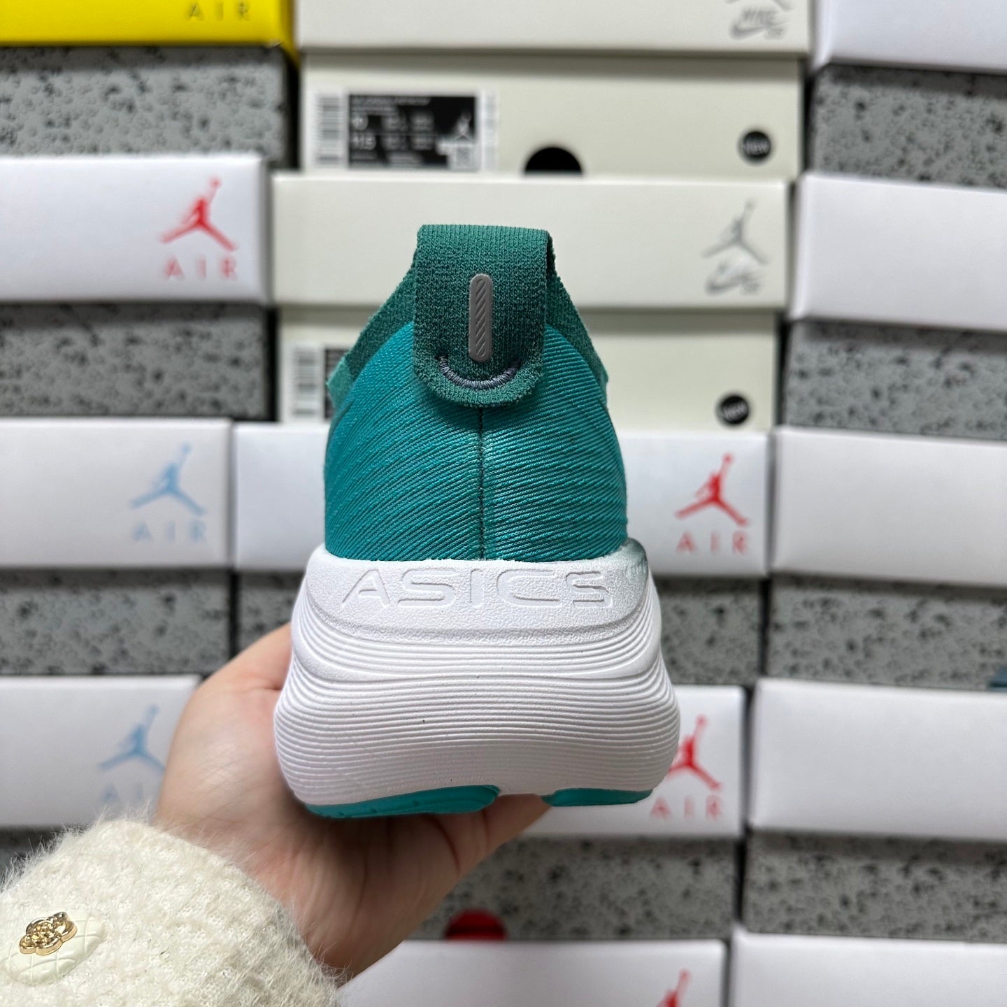 GEL-NIMBUS 27 Wave Teal/Sexon Green