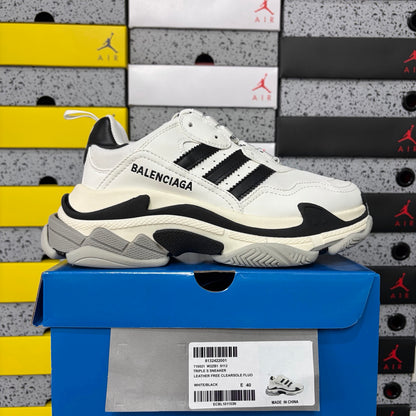 BLG Triple S x Adidas White/Black