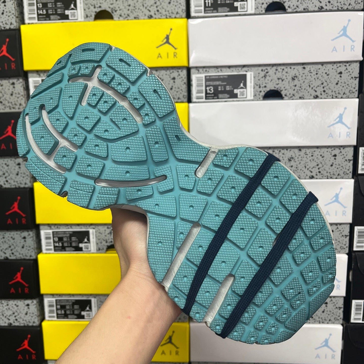 BLG 3XL Grey Mix Blue