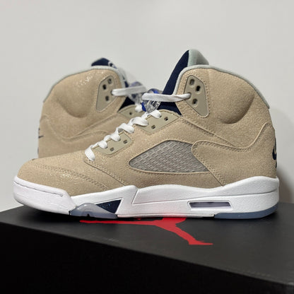 AJ 5 Retro Georgetown Sample