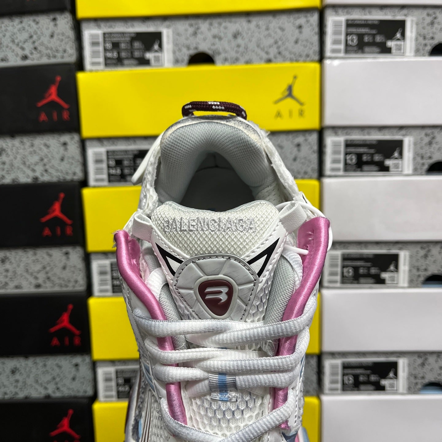 BLG Runner White/Pink/Blue
