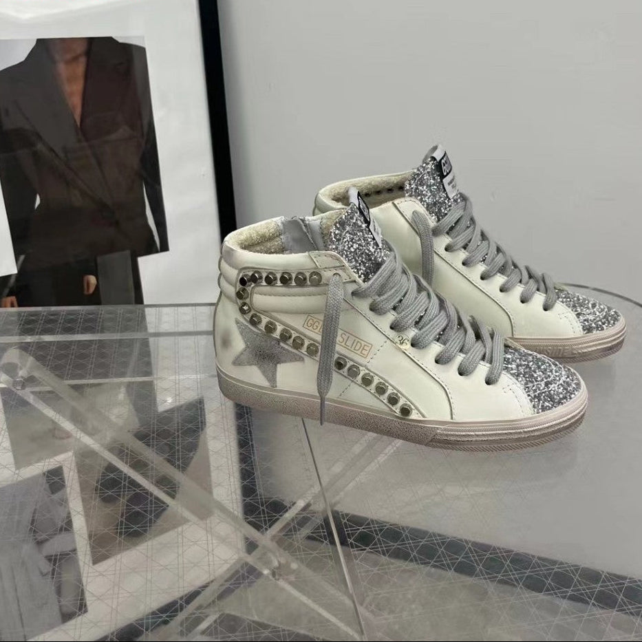 GDGS Mid Star White Lether Shine