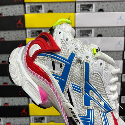BLG Runner 7.0 White/Blue/Pink/Red
