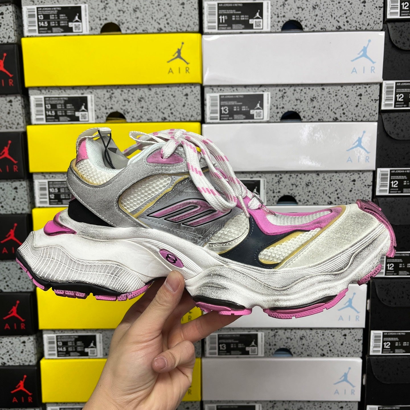 BLG Cargo Pink/White/Grey/Black