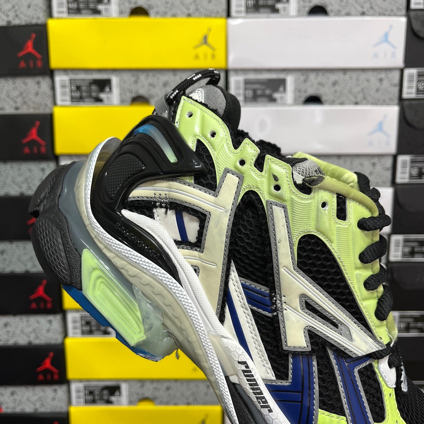 BLG Runner 7.0 Black/Green//Blue