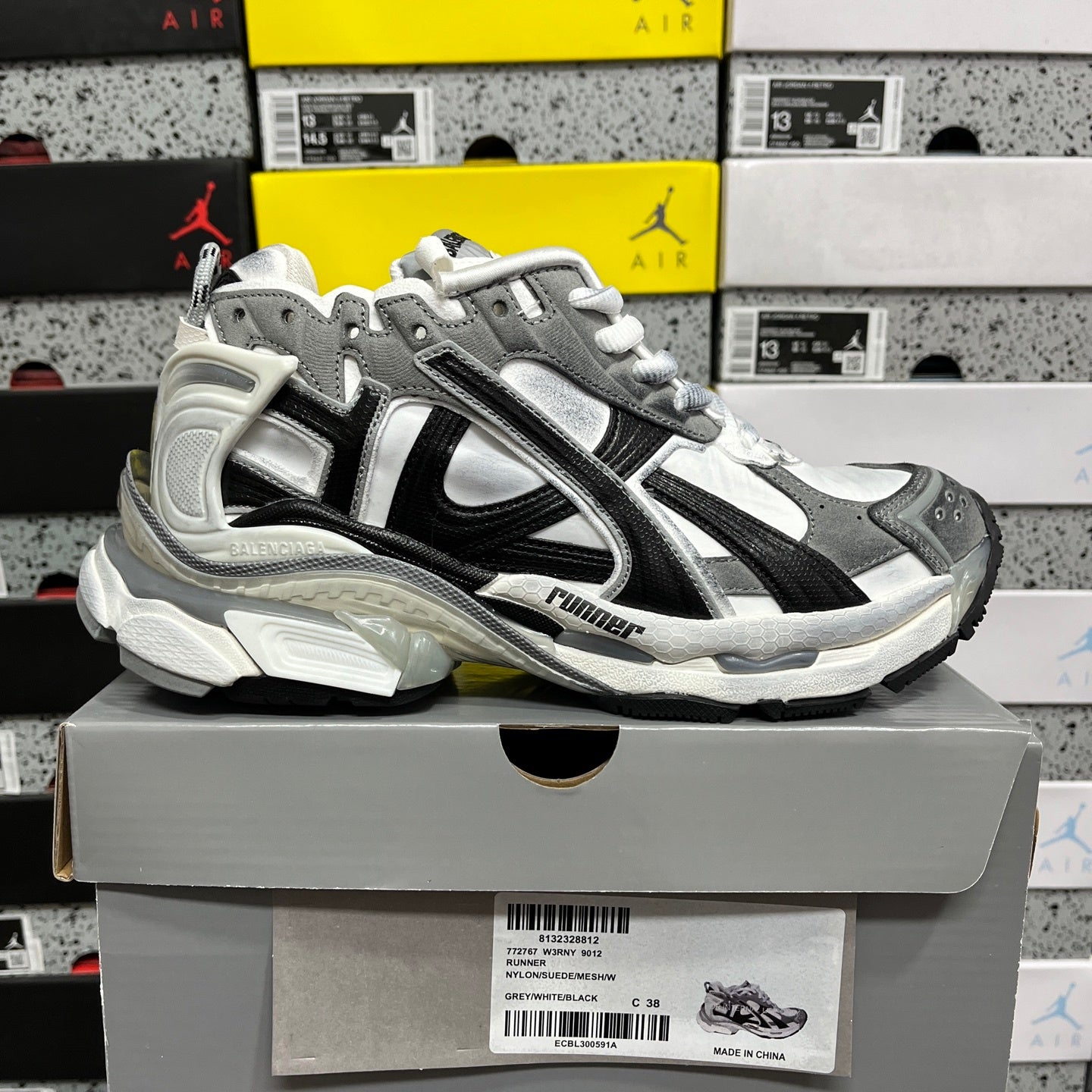 BLG Runner White/Grey/Black