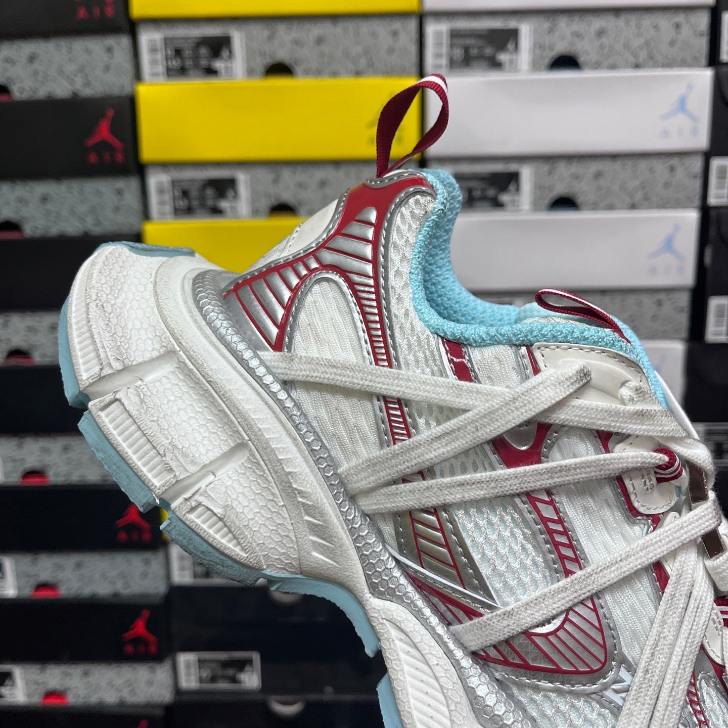 BLG 3XL White/Red/Blue